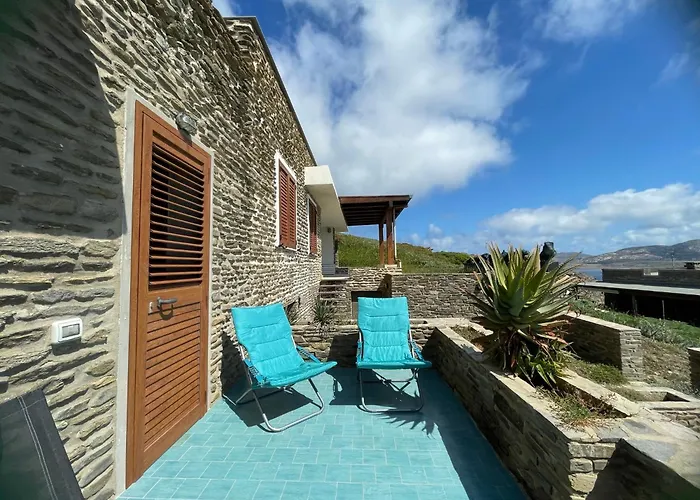 Casa Capo Falcone - Terraced House With Wonderful Sea View - Tatil Evi Stintino